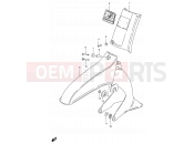 SUZUKI FB100 / FB100D V (1997) 38 - FRONT FENDER (MODEL G/R/S/V)