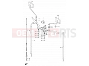 SUZUKI FB100 / FB100D V (1997) 40 - HANDLEBAR