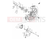 SUZUKI FB100 X (1999) 51 - REAR WHEEL