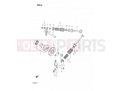 SUZUKI FB50 K (1989) 6 - CAMSHAFT - VALVE