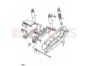 SUZUKI FR80 M (1991) 45 - REAR SWINGING ARM