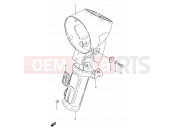 SUZUKI FZ50 Z (1982) 43 - HEADLAMP HOUSING (E16)