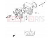 SUZUKI FZ50 K (1989) 1 - CYLINDER