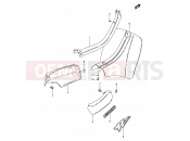 SUZUKI FZ50 P (1993) 38A - FRAME COVER (MODEL K/L/P)