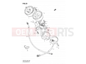 SUZUKI GN125 X (1999) 20 - SPEEDOMETER - TACHOMETER (MODEL V/W/X/Y/K1)