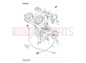 SUZUKI GN125 X (1999) 20A - SPEEDOMETER - TACHOMETER (MODEL V/W/X/Y/K1 E01,E30)