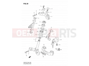 SUZUKI GN125 X (1999) 39 - STEERING STEM (MODEL V/W/X)