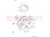 SUZUKI GN125E M (1991) 4 - CRANKCASE COVER