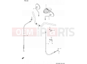 SUZUKI GN125E N (1992) (E03) 35 - HANDLEBAR - FRONT CABLE