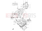 SUZUKI GN125E N (1992) (E30) 1 - CYLINDER HEAD