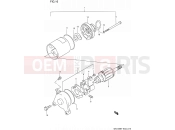 SUZUKI GN125E P (1993) (E03) 16 - STARTING MOTOR