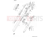 SUZUKI GN125E P (1993) (E03) 39 - FRONT FORK (MODEL M/N/P/R/S)