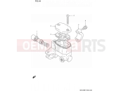 SUZUKI GN125E P (1993) (E03) 44 - FRONT MASTER CYLINDER