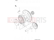 SUZUKI GN125E R (1994) (E03) 6 - STARTER CLUTCH