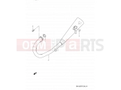 SUZUKI GN125E R (1994) (E03,E28,E33) 11 - MUFFLER