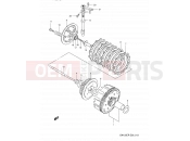 SUZUKI GN125E R (1994) (E03,E28,E33) 13 - CLUTCH