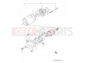 SUZUKI GN125E R (1994) (E03,E28,E33) 16 - STARTING MOTOR