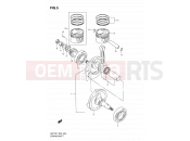 SUZUKI GN125E X (1999) 5 - CRANKSHAFT