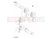 SUZUKI GN125E X (1999) 25 - HANDLE SWITCH