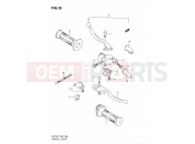 SUZUKI GN125E X (1999) 35 - HANDLE LEVER