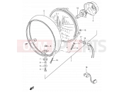 SUZUKI GN250 J (1988) 23A - HEADLAMP (E04)