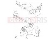 SUZUKI GN250 J (1988) 24 - TURN SIGNAL LAMP (E22)