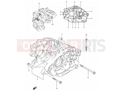 SUZUKI GN250 K (1989) 3 - CRANKCASE