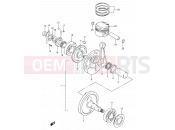 SUZUKI GN250 K (1989) 5 - CRANKSHAFT
