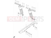 SUZUKI GN250 K (1989) 50 - CHAIN CASE - SHOCK ABSORBER