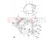 SUZUKI GN250 M (1991) 4 - CRANKCASE COVER