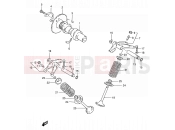 SUZUKI GN250 P (1993) 8 - CAM SHAFT - VALVE