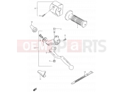 SUZUKI GN250 P (1993) 45 - LEFT HANDLE SWITCH