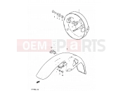 SUZUKI GP100U D (1983) 46 - HEADLAMP HOUSING - FRONT FENDER