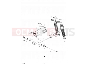 SUZUKI GP100U N (1992) 59 - REAR SWINGING ARM