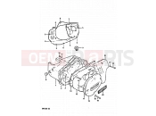 SUZUKI GP125 D (1983) 3 - CRANKCASE COVER