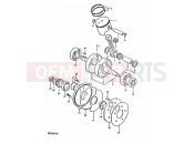 SUZUKI GP125 D (1983) 4 - CRANKSHAFT