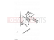 SUZUKI GP125U X (1999) 62 - LEFT HANDLE SWITCH