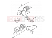 SUZUKI GP125U N (1992) 43 - TURN SIGNAL LAMP (E18)