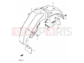 SUZUKI GR650 / GR650X E (1984) 69 - REAR FENDER