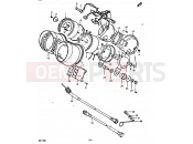 SUZUKI GS1000 C (1978) 24 - SPEEDOMETER - TACHOMETER