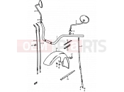 SUZUKI GS1000 C (1978) 43 - HANDLEBAR - FRONT FENDER