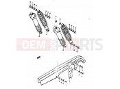 SUZUKI GS1000 C (1978) 50 - CHAIN CASE - SHOCK ABSORBER