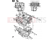 SUZUKI GS1000 N (1992) 4 - CRANKCASE