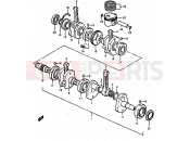 SUZUKI GS1000 N (1992) 8 - CRANKSHAFT