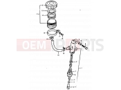 SUZUKI GS1000 N (1992) 56 - REAR MASTER CYLINDER