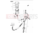 SUZUKI GS1100G F (1985) 55 - REAR MASTER CYLINDER