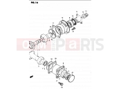 SUZUKI GS1100G G (1986) 16 - SECONDARY DRIVE GEAR