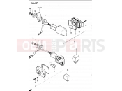 SUZUKI GS1100G G (1986) 27 - TURN SIGNAL LAMP (E01, E06, E24)