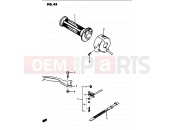 SUZUKI GS1100G G (1986) 45 - RIGHT HANDLE SWITCH