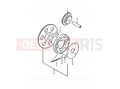 SUZUKI GS250T T (1999) 9 - STARTER CLUTCH